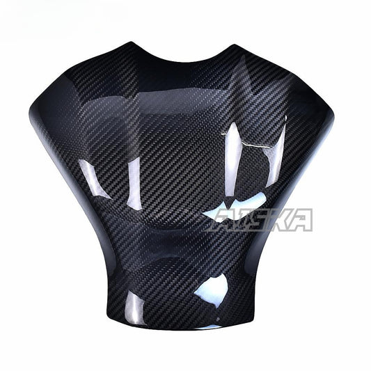 AISKA 100% Full 3K Dry Carbon Fiber Accessories Motorcycle Fuel Gas Tank Cover for Yamaha YZF-R1 R1M 2015-2019
