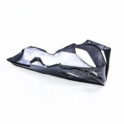AISKA 100% 3K Carbon Fiber Motorcycle Accessories Under Tray Belly Pan Fairing for BMW S1000RR 2019-2022