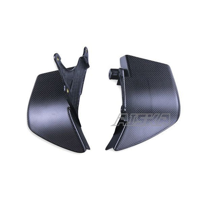 AISKA Carbon Fiber  Upper Winglets Side Fixed Wing Air Deflector For DUCATI Multistrada V4 V4S Sport Motorcycle Parts Fairing Kit