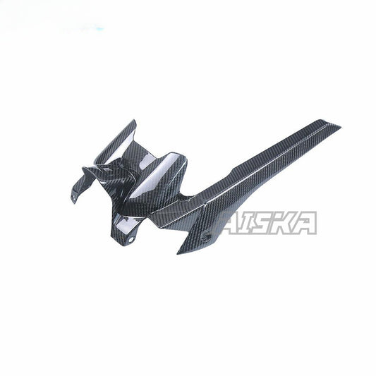 AISKA R7 Carbon Fiber Rear Fender Motorcycle Carbon Fibre Rear Fender Splash Mudguard Hugger for Yamaha R7 2022 2023 2024