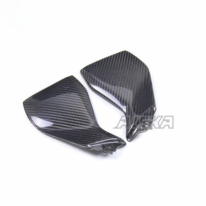 AISKA 100% 3K Pure Carbon Fiber Motorcycle Fuel Tank Side Panels Cover Guard Cowl for Yamaha MT09 FZ09 2014-2020