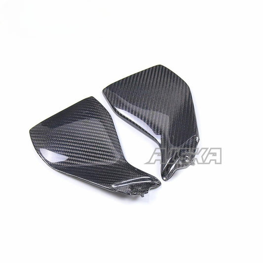 AISKA 100% 3K Pure Carbon Fiber Motorcycle Fuel Tank Side Panels Cover Guard Cowl for Yamaha MT09 FZ09 2014-2020