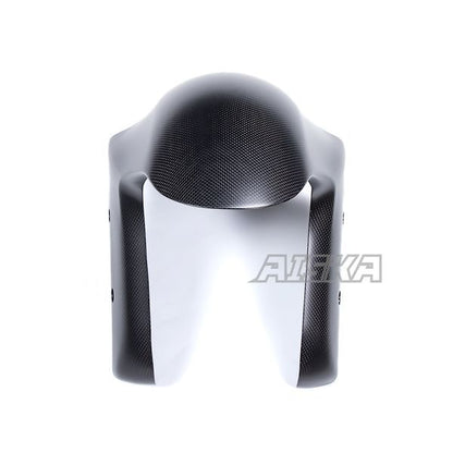 AISKA New Arrival 100% 3K Dry Carbon Fiber Motorcycle Front Fender Hugger Mudguard for DUCATI Panigale V4 V4S 2025