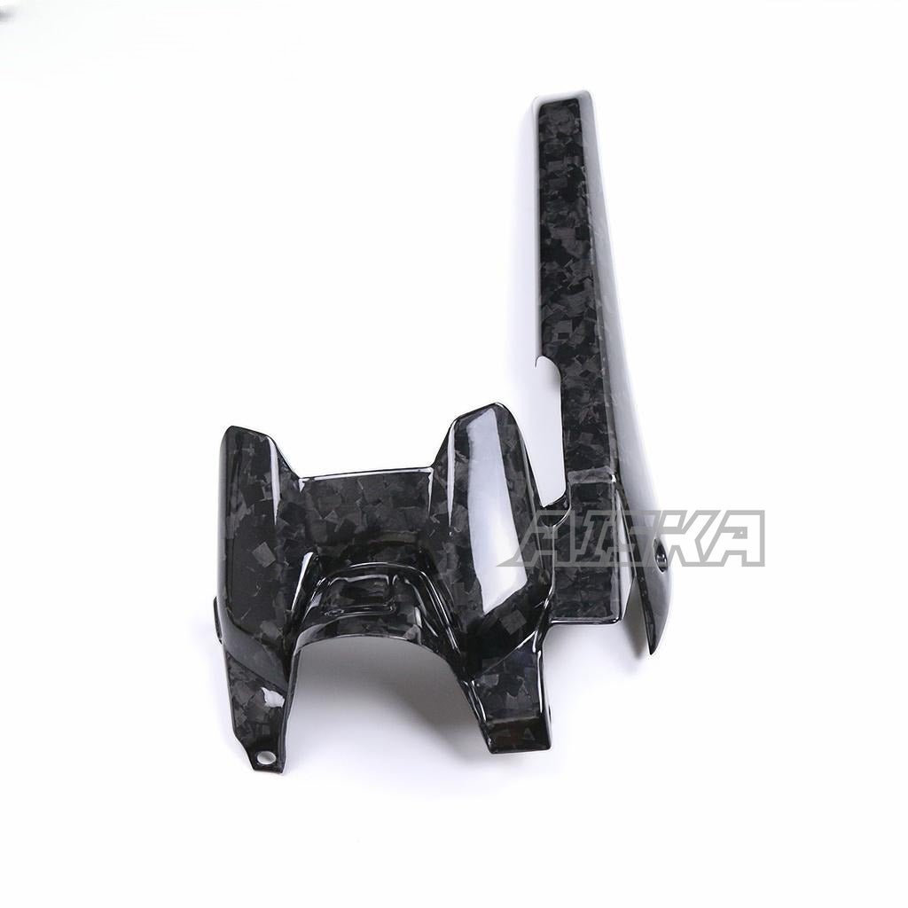 AISKA R7 Carbon Fiber Rear Fender Motorcycle Carbon Fibre Rear Fender Splash Mudguard Hugger for Yamaha R7 2022 2023 2024