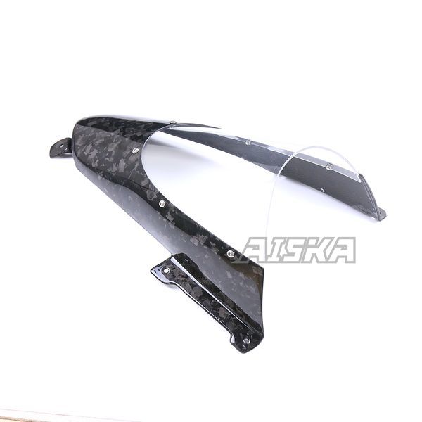 AISKA Panigale V4 Front Fairing Motorcycle Carbon Fiber Windshield Windscreen for Ducati Panigale V4 V4S V4R 2018-2021