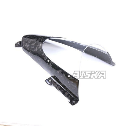 AISKA Panigale V4 Front Fairing Motorcycle Carbon Fiber Windshield Windscreen for Ducati Panigale V4 V4S V4R 2018-2021