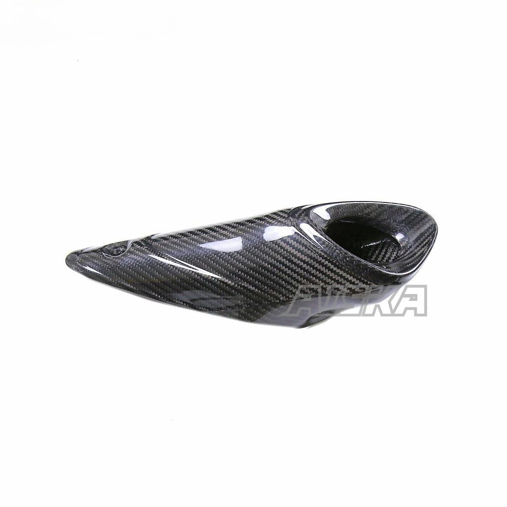 AISKA 100% 3K Pure Carbon Fiber Motorcycle Heat Shield Guard Exhaust Pipe Cover for Yamaha MT09 FZ09 2014-2016