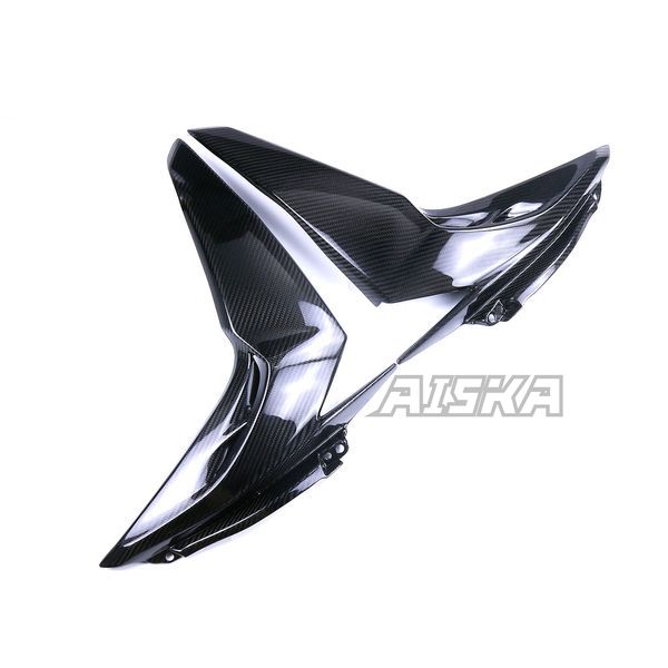 AISKA 3K Dry Carbon Fiber Motorcycle Accessories Front Spoiler Side Panels Fairing Kits for Kawasaki Z1000 2014+