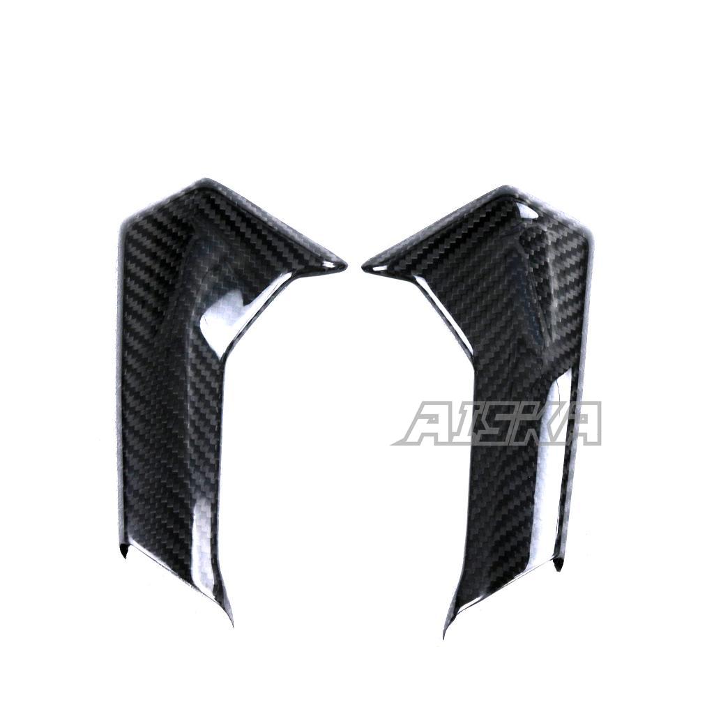 Motorcycle Modified Spare Parts Mirror Cover  for DUCATI PANIGALE V4 CARBON FIBER LOWER SIDE FAIRINGS 2018-2021