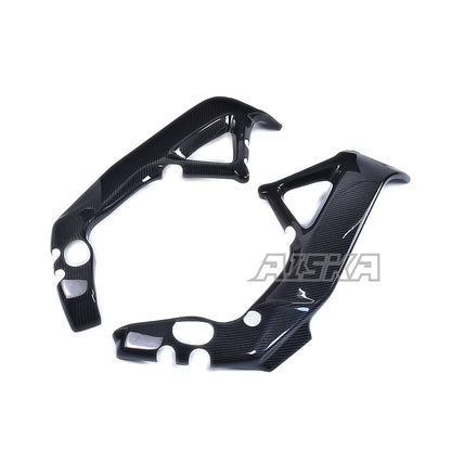 AISKA 3K 3*3 Carbon Fiber Motorcycle Accessories Frame Covers Protectors for Aprilia RSV4 Tuono V4 2009-2024