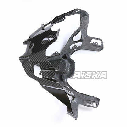 AISKA 100% Dry Carbon Fiber Motorcycle Front Headlight Fairing Cover for BMW R1250RS R 1250 RS 2021-2023