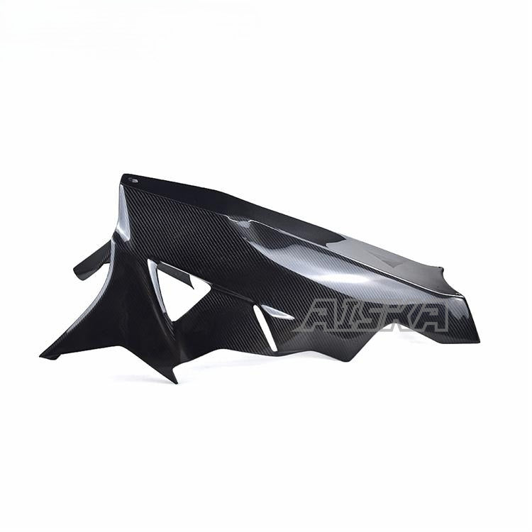 AISKA Motorcycle Twill Weave 100% Carbon Fiber Side Under Fairing Panel Belly Pan Panel Cowl Fairing for BMW S1000RR 2015-2018