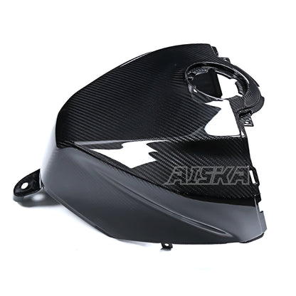 AISKA 100% 3K Carbon Fiber Half Fuel Gas Tank Cover for Aprilia RS457 2023 2024 2025