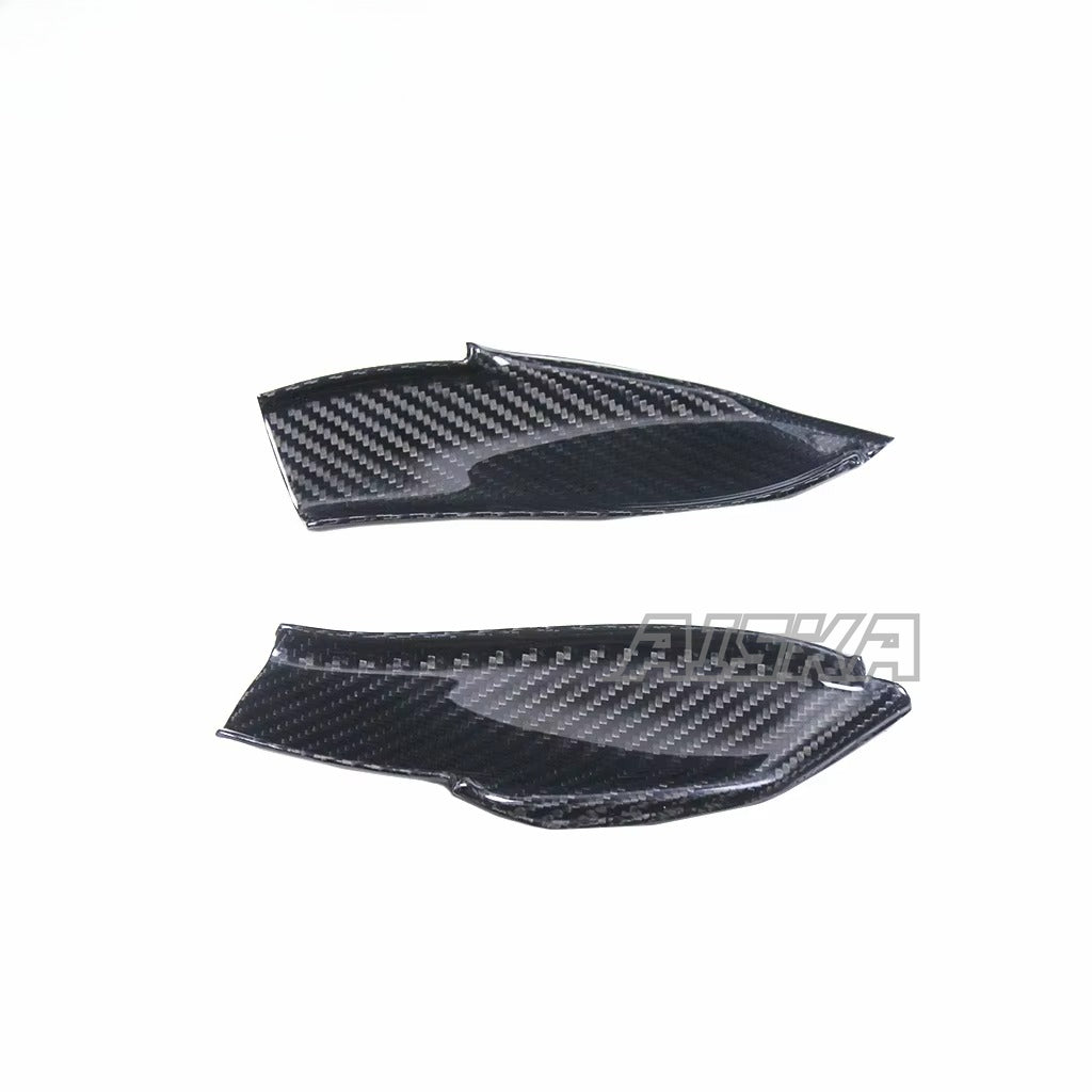 AISKA Twill Weave 3K 3*3 Carbon Fiber Motorcycle Accessories Side Panel Intake Cover for Aprilia RSV4  2021+