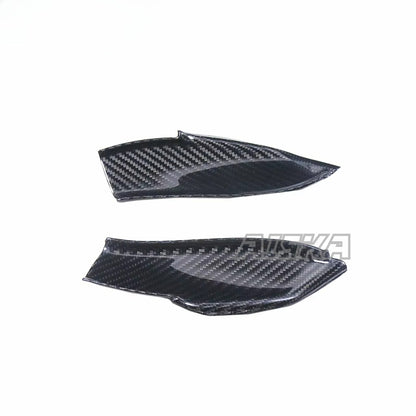 AISKA Twill Weave 3K 3*3 Carbon Fiber Motorcycle Accessories Side Panel Intake Cover for Aprilia RSV4  2021+