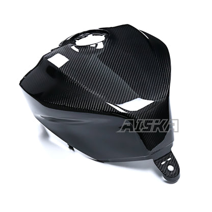 AISKA 100% 3K Carbon Fiber Half Fuel Gas Tank Cover for Aprilia RS457 2023 2024 2025