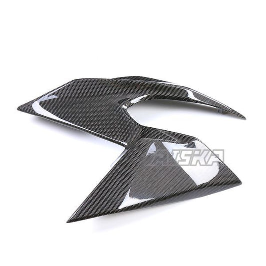 AISKA Full 3K Dry Carbon Fiber Motorcycle Fairing Right Side Panel Cover Front Upper Guard for Kawasaki Z H2 2021-2024 2021-2024
