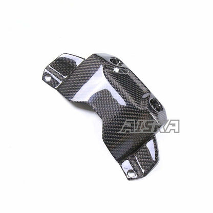 AISKA 100 3K Pure Carbon Fiber Motorcycle Front Fuel Gas Tank Cover for YAMAHA MT09 FZ09 2014-2020