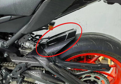 AISKA MT 09 Motorcycle Carbon Fiber Rear Hugger Mudguard Fender for Yamaha MT09 FZ09 XSR900 2017-2020