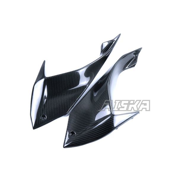 AISKA 100% 3K Dry Carbon Fiber Motorcycle Accessories Side Panels Side Frame Fairing Cover for Kawasaki Ninja 650 2014-2024
