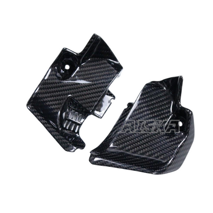 AISKA Dry Carbon Fiber Inner Dash Side Cover Panels for Suzuki GSXR1000 GSXR1000R GSXR1000RR 2017-2025
