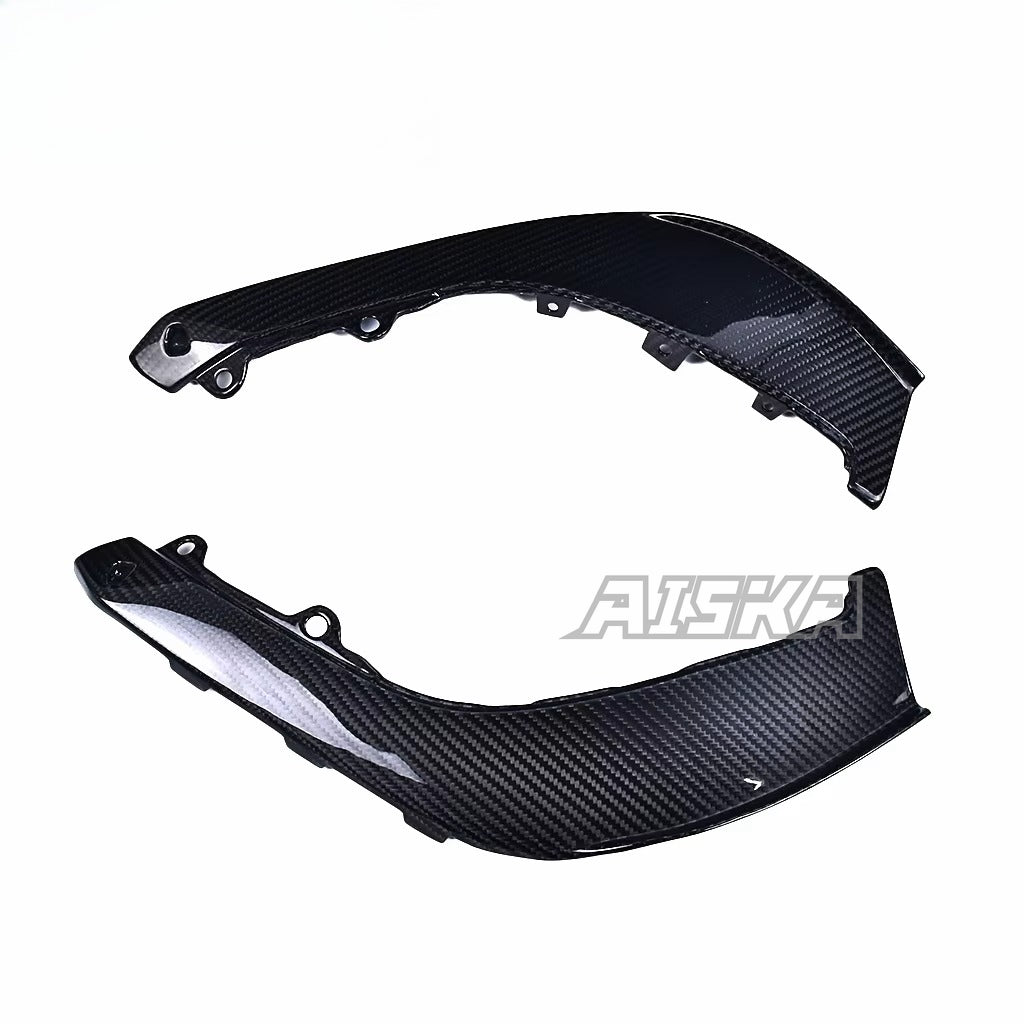 AISKA Twill Weave 3K 3*3 Carbon Fiber Motorcycle Accessories Side Panels for Aprilia RSV4  2021-2024
