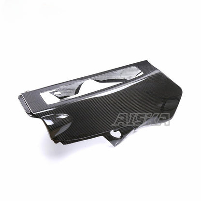 AISKA Carbon Fiber Racing Motorcycle Body Parts Kit Lower Under Tray Belly Pan for Yamaha YZF-R1 R1M 2015 2016 2017 2018 2019