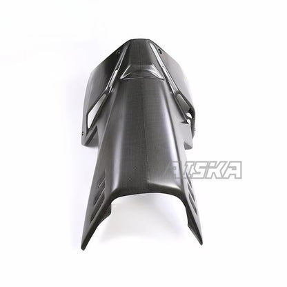 AISKA Motorcycle  100% Carbon Fiber Side Under Fairing Panel Belly Pan Panel Cowl Fairing for Panigale V4 V4S 2022 2023