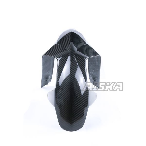 AISKA 690 Duke 3K Dry Carbon Fiber Body Parts Accessories Fairings Motorcycle Front Fender Hugger for KTM 690 Duke 2012-2019