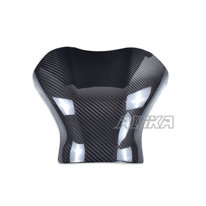 AISKA R6 Carbon Fiber Tank Cover Motorcycle Carbon Fibre Fuel Gas Tank Cover Protector Guard Fairing for Yamaha R6 2017-2024