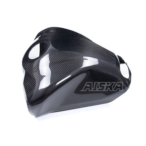AISKA 3K Dry Carbon Fiber Motorcycle Carbon Fiber Full Fuel Tank Cover for Yamaha MT09 FZ09 2021-2023