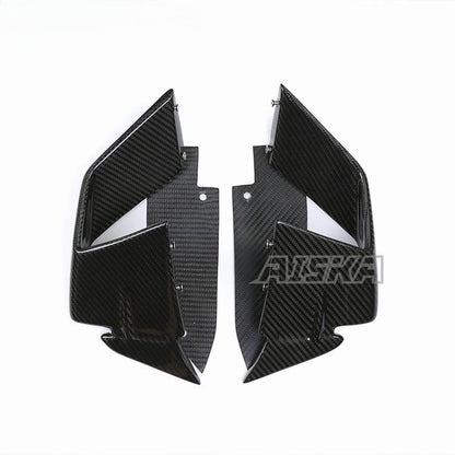 AISKA 100% Carbon Fiber Wind Deflector Wings Fairing Motorcycle Carbon Fiber Winglets for BMW S1000RR 2019-2022
