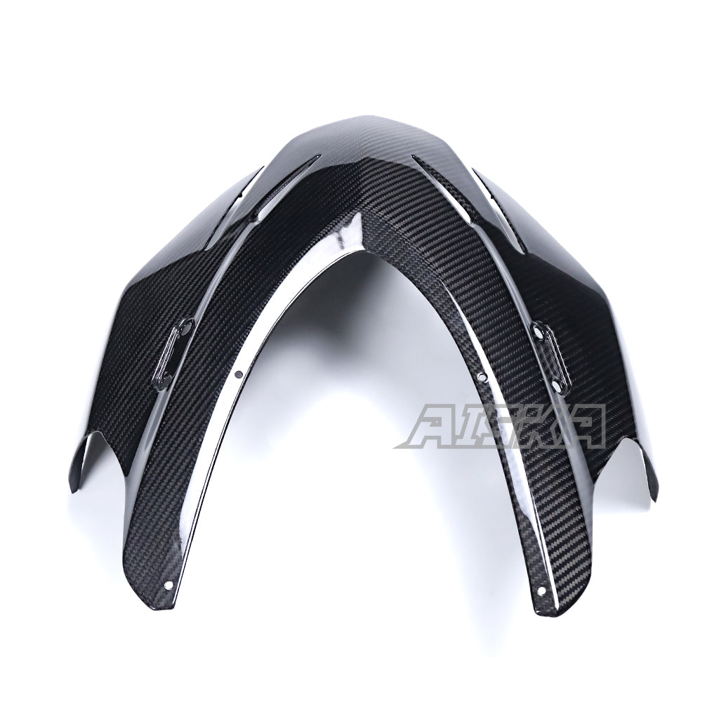 AISKA 100% 3K Twill Glossy Dry Carbon Fiber Front Fairing for Aprilia RS457 2023 2024 2025