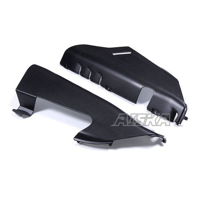 AISKA 100% 3K Full Dry Carbon Fiber Fairings Motorcycle Lower Belly Pan for Ducati Panigale V4 V4S 2025