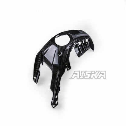 AISKA Motorcycle Dry Carbon Fiber Center Tank Cover Panel Kits Top Fuel Tank Cover Fairing for Yamaha MT07 MT-07 2018-2022