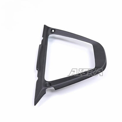 AISKA  Wholesale 3K 3*3 Real Dry Carbon Fiber Motorcycle Radiator Cover for Ducati Diavel  V4  2023