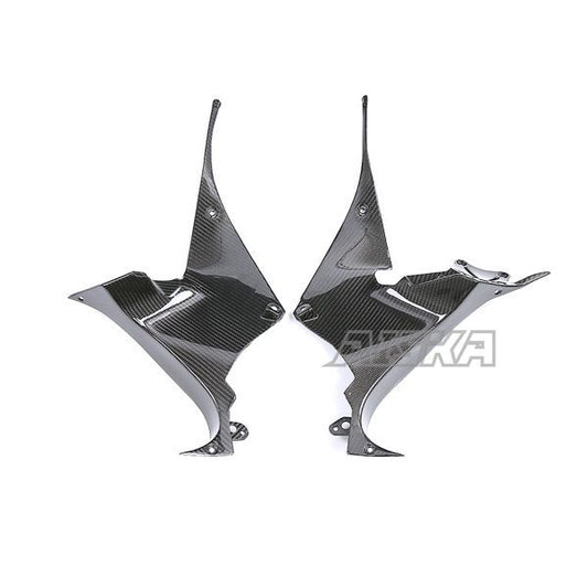 AISKA 100% 3K Full Dry Carbon Fiber Motorcycle Inner Side Panels Fairing Cover for Honda CBR1000RR-R 2021 2022 2023 2024