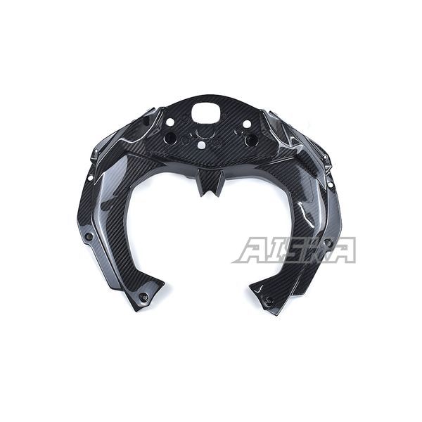 AISKA 3K Dry Carbon Fiber Motorcycle Dashboard Dash Panel Cover Fairing for Kawasaki Ninja ZX-25R 2020-2024