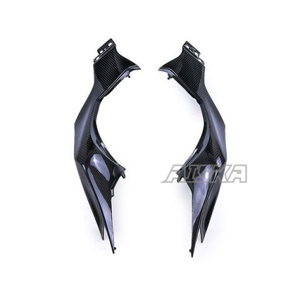 AISKA 3K Dry Carbon Fiber Motorcycle Accessories Rear Tail Seat Side Panels Cover Fairing for Kawasaki Z1000 2014-2019 2015 2018