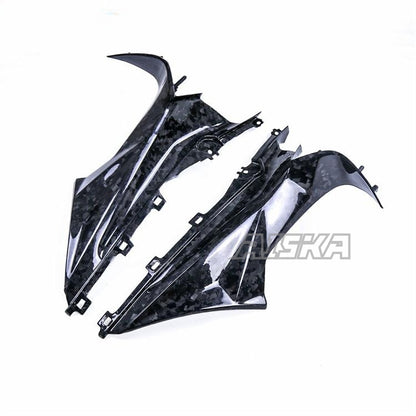 AISKA UV-Protection Coat Fairing Motorcycle Carbon Fiber Dash Board Upper Side Fairings for BMW S1000RR S1KRR 2019-2025