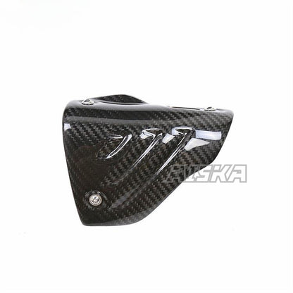 AISKA Pre-Preg 3K Carbon Fiber Motorcycle Exhaust Pipe Carbon Fiber Protector Heat Shield Cover for BMW S1000RR 2019-2022