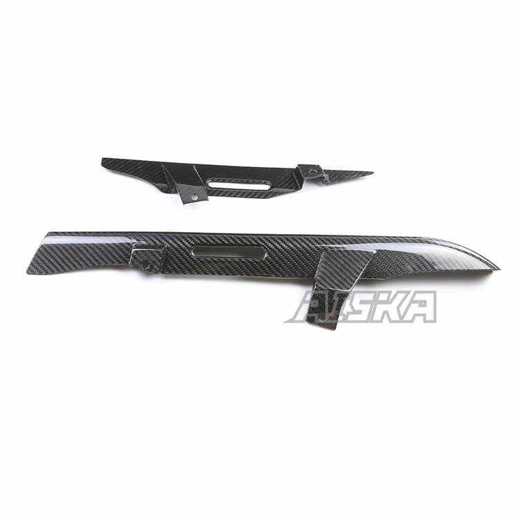 AISKA 100% 3K Dry Carbon Fiber Motorcycle Racing Rear Chain Guard Cover for Harley Davidson Sportster S 1250