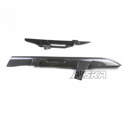 AISKA 100% 3K Dry Carbon Fiber Motorcycle Racing Rear Chain Guard Cover for Harley Davidson Sportster S 1250