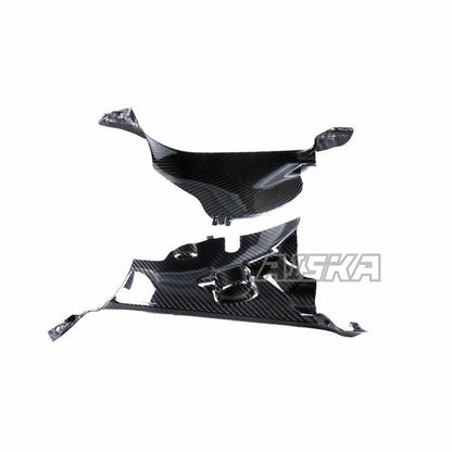 AISKA 3K 3*3 Carbon Fiber Motorcycle Modified Side Fairing Front Lining for  Ducati Panigale  V4 V4S V4R 2018-2024