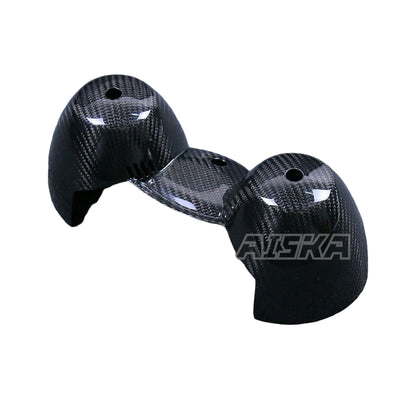 AISKA 3K Dry Carbon Fiber Motorcycle Dashpanel Cover Dash Board Protection Covers for Kawasaki Z900RS 2018-2024