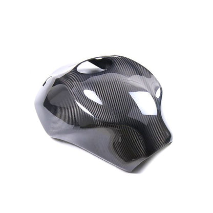 AISKA Full 3K Dry Carbon Fiber Motorcycle Full Fuel Gas Tank Cover for Kawasaki Ninja H2 H2R 2015-2024