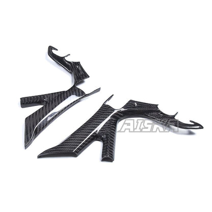 AISKA 3K Dry Carbon Fiber Rear Passenger Foot Peg Footrest Cover for Suzuki Hayabusa Gen3 GSX1300R 2021-2025