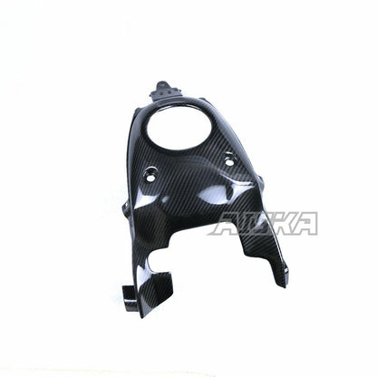 AISKA 100% Dry Carbon Fiber Motorcycle Fairings Accessories Top Gas Fuel Tank Cover for Yamaha MT07 MT-07 2014-2017