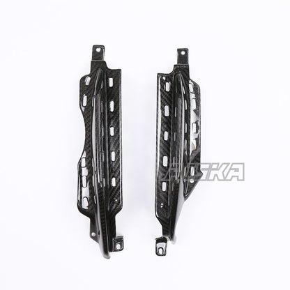 AISKA 100% 3K Full Dry Carbon Fiber R3 Motorcycle Frame Cover Side Frame Mid Cover Panel Fairing for Yamaha R3 2022 2023 2024