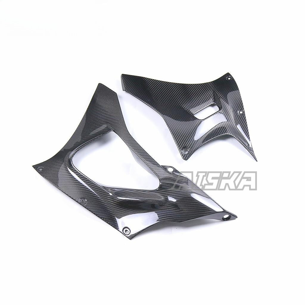 AISKA R7 Carbon Fiber Belly Pan Motorcycle 3K Full Carbon Fibre Side Panels Side Spoiler Belly Pan for Yamaha R7 2022 2023 2024